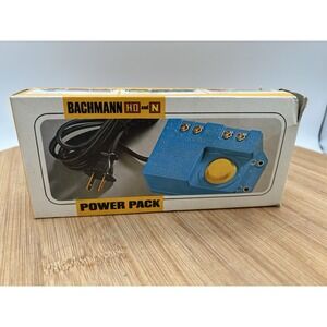 Bachmann #6605‎ Power Pack Hobby Transformer HO & N Scale